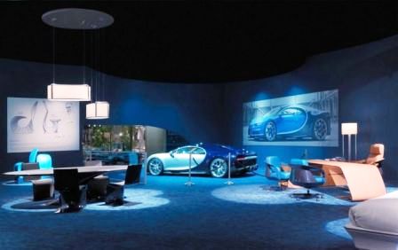 Автомобильная компания Bugatti представила коллекцию элитной мебели