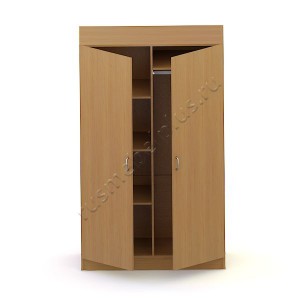 Шкаф для одежды 2-створчатый (комбинированный) АРМ-02