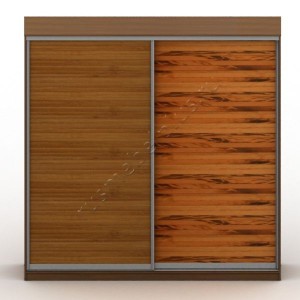 Двери шкафов-купе из бамбука